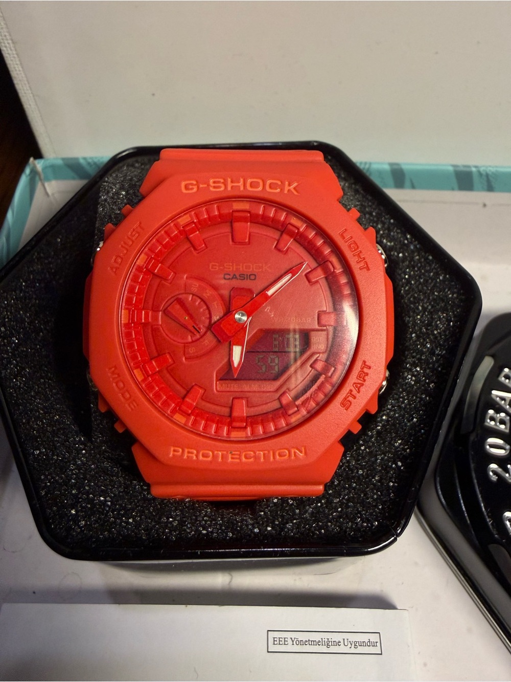 G-Shock Casio All-Red Analog-Digital Sport Watch